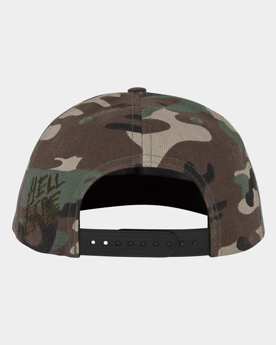 Stranger Things Hellfire Club Snapback Hat Camo
