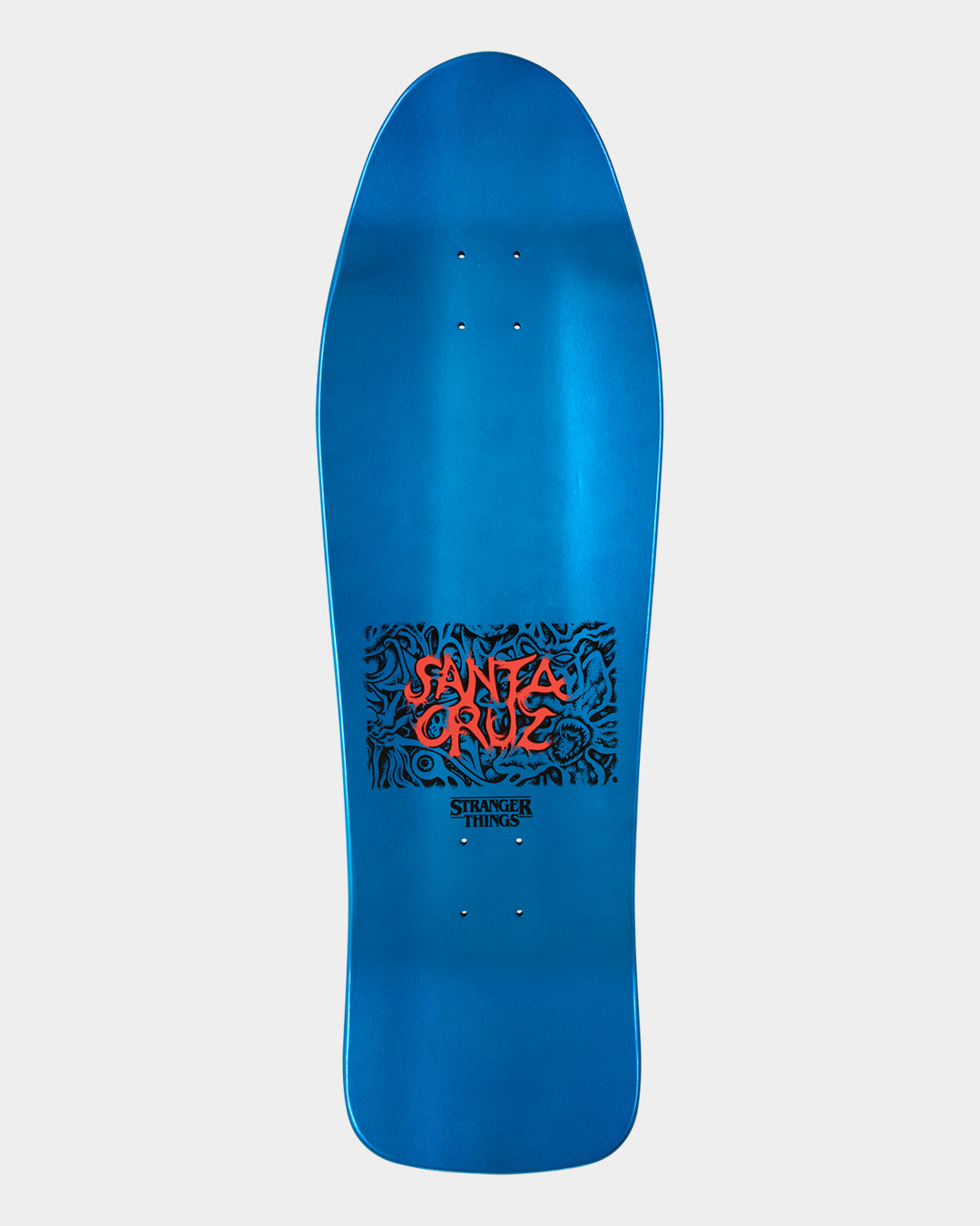10.07in Stranger Things Knox Hellfire Pit Santa Cruz Skateboard Deck