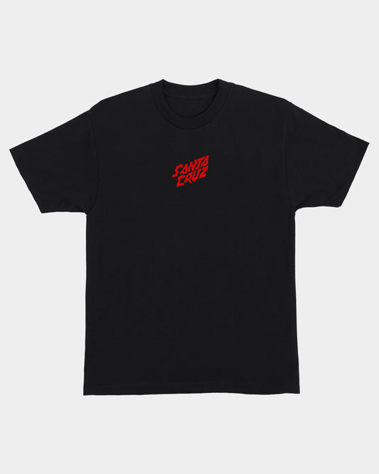 Stranger Things Screaming Lights Men's T-shirt Black