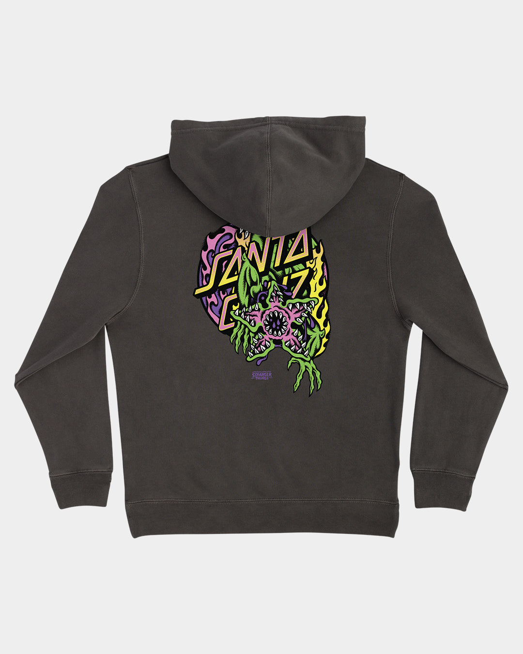 Stranger Things Demogorgon Dot Youth Hoodie Black