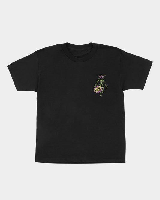 Stranger Things Demogorgon Dot Youth T-shirt Black