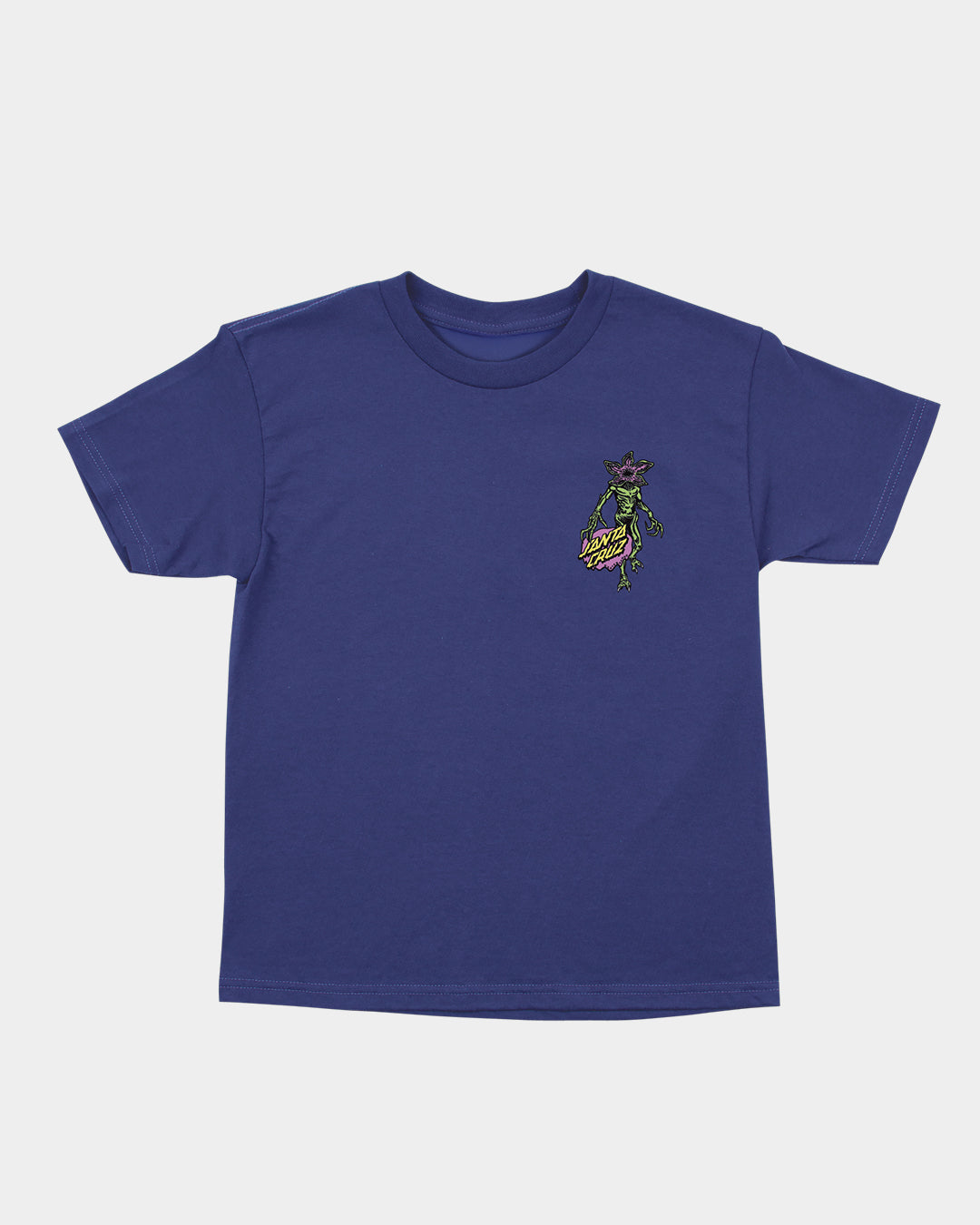 Stranger Things Demogorgon Dot Youth T-shirt Cobalt