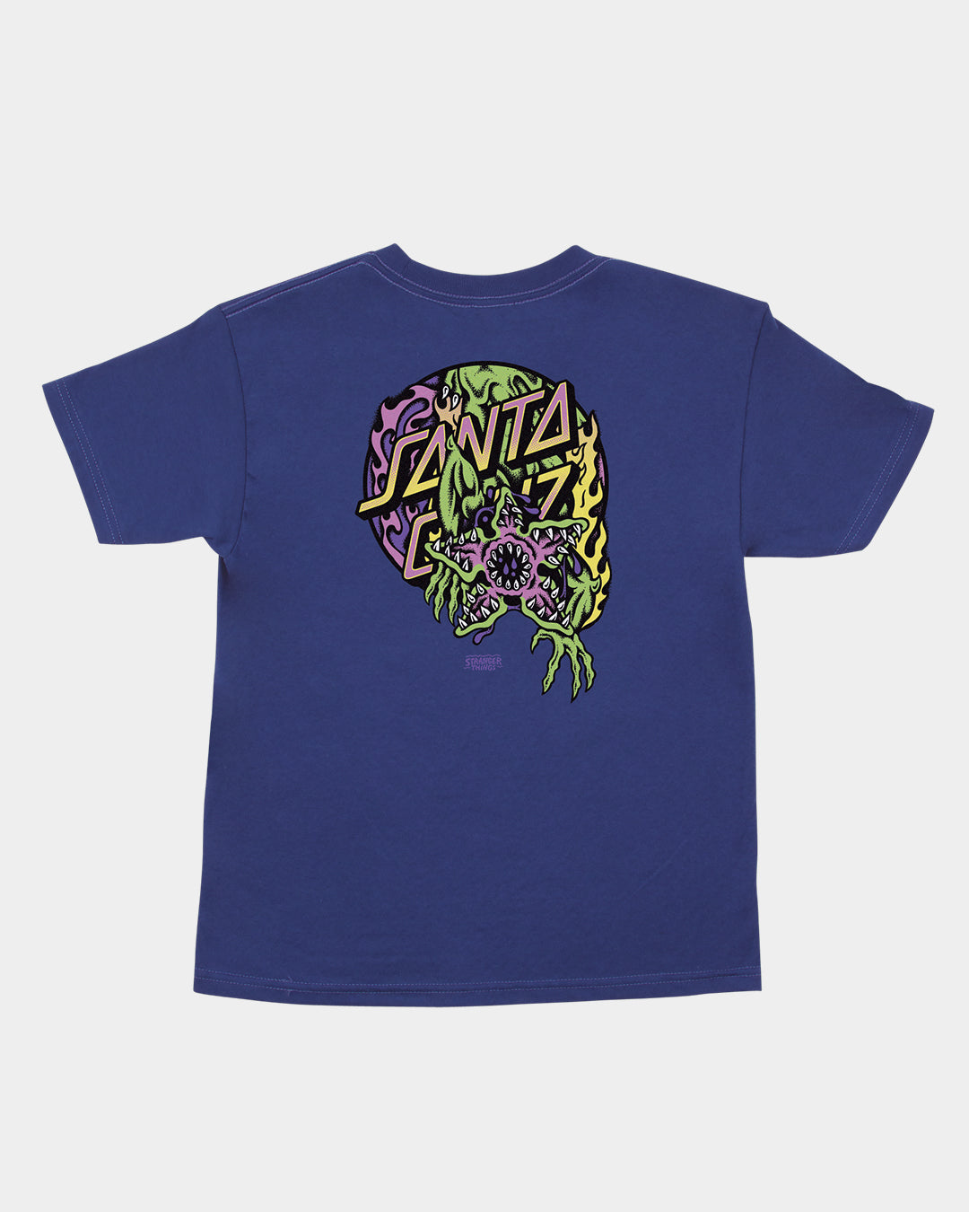 Stranger Things Demogorgon Dot Youth T-shirt Cobalt