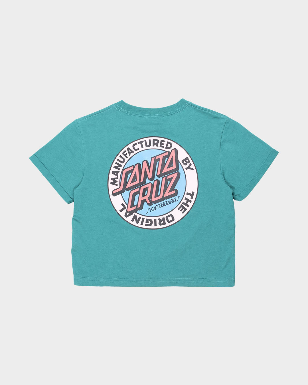 MFG Retro Dot Girls T-Shirt Green