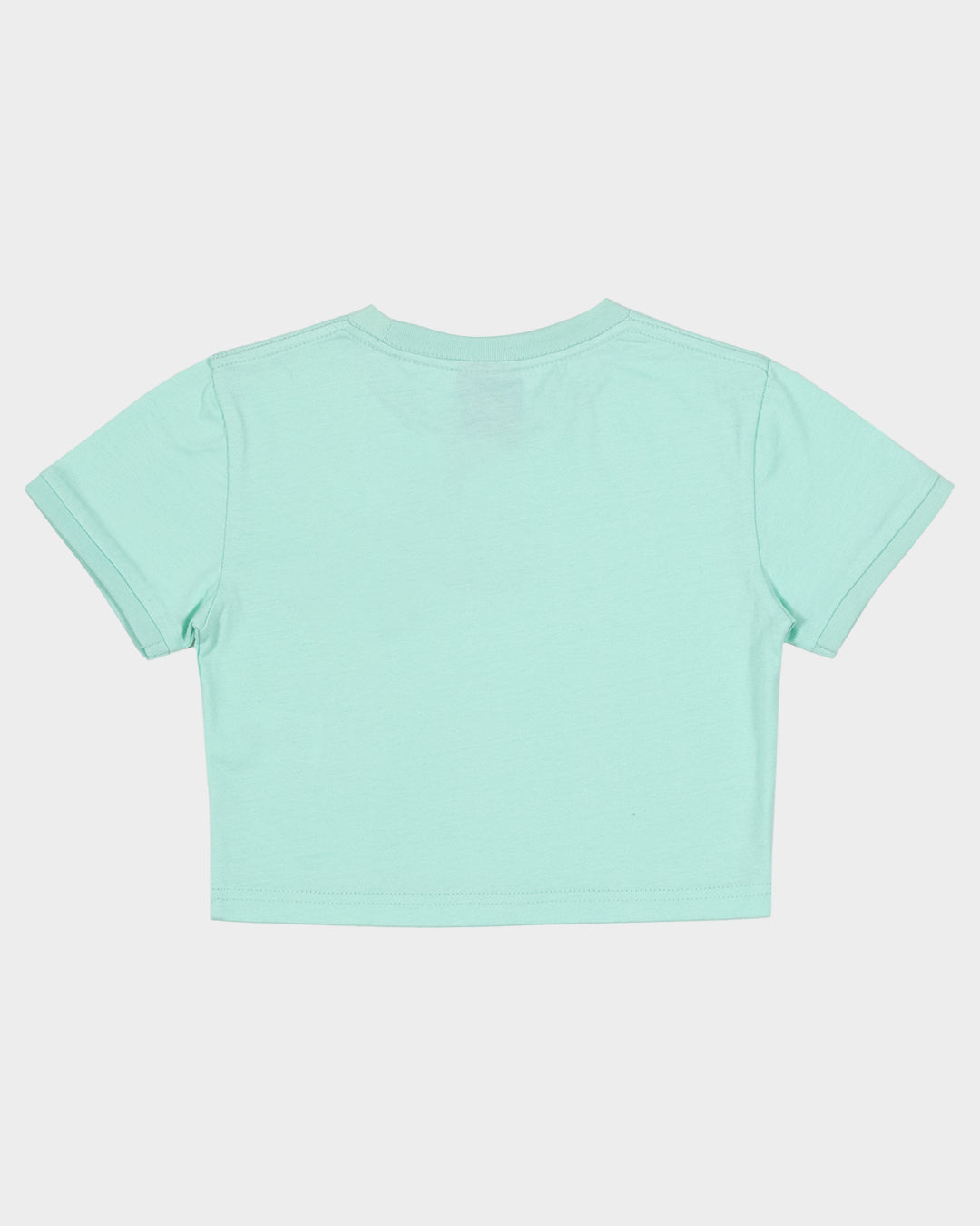 Oval Dot Splice Girls Baby Fit T-Shirt Light Green