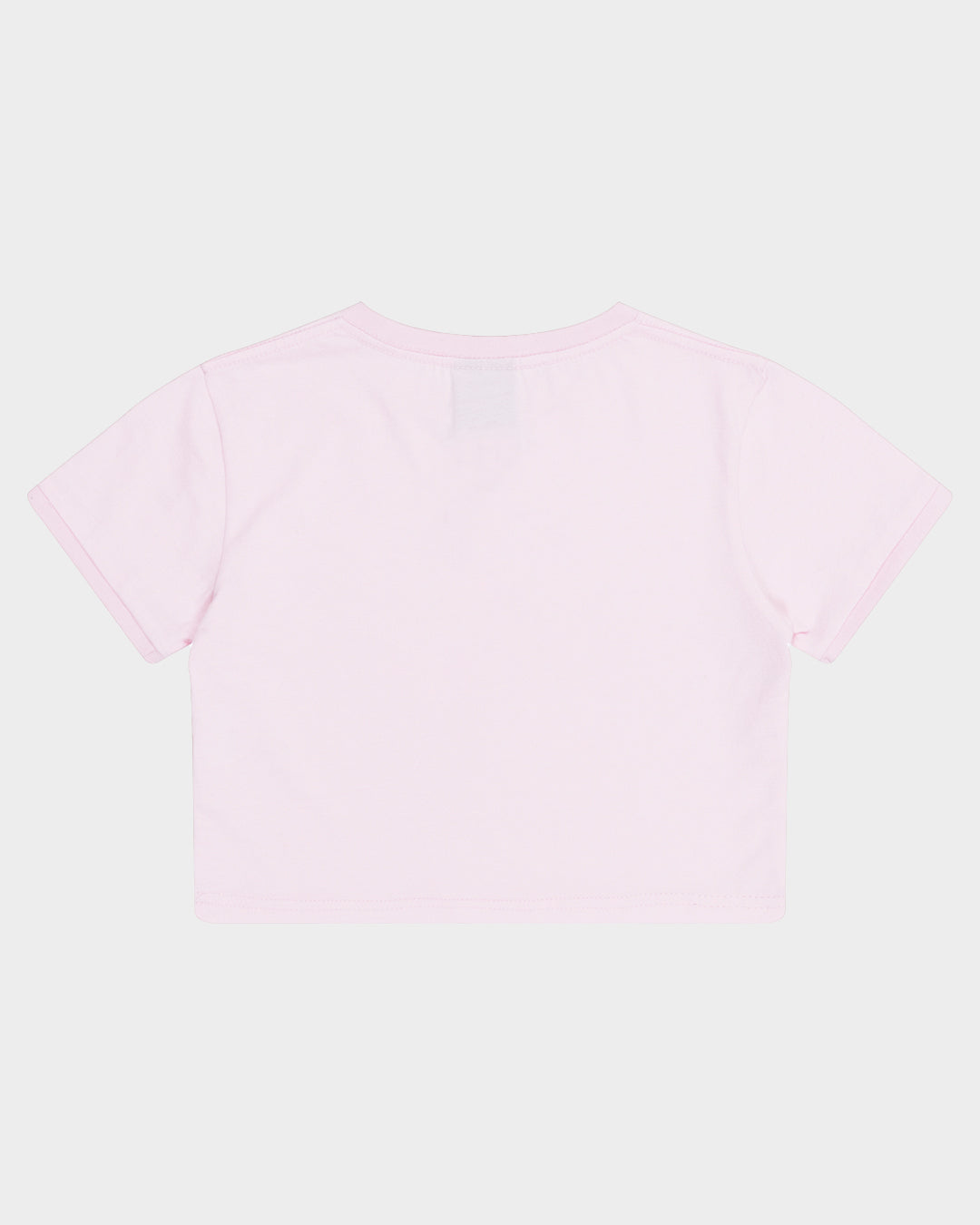 Oval Dot Splice Girls Baby Fit T-Shirt Pale Pink