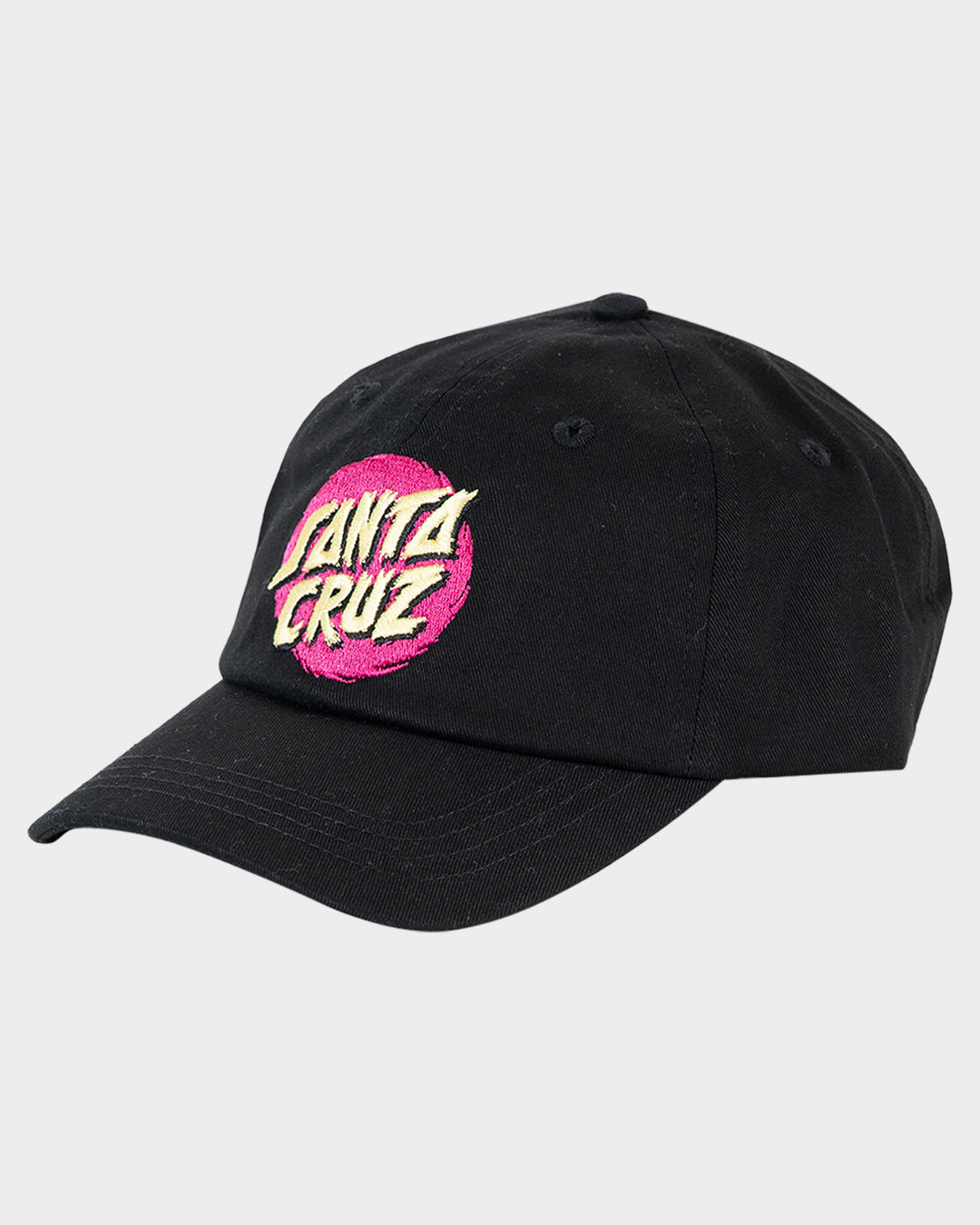 Style Dot Girls Dad Cap Black