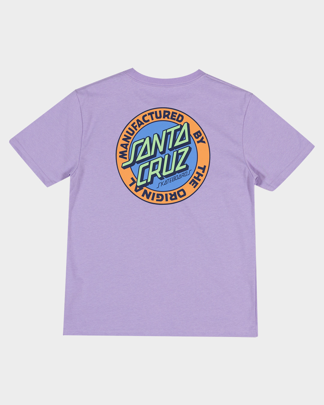 MFG Retro Dot Reverse Girls T-shirt Lavender