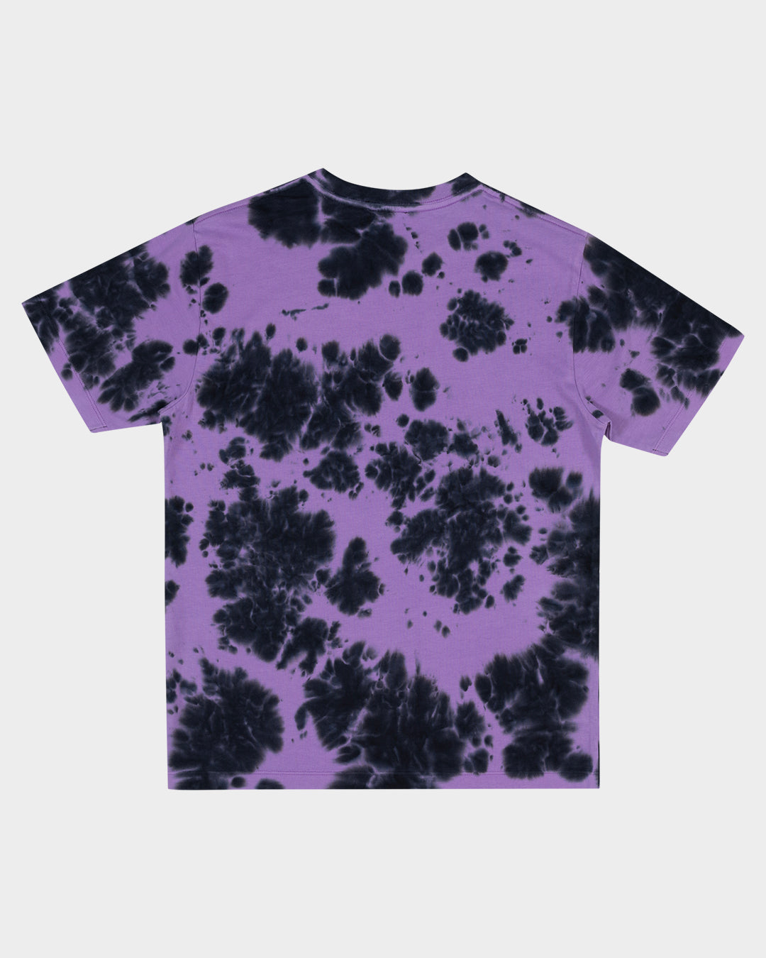 Facet Dot Hollow Girls T-shirt Lavender Tie Dye