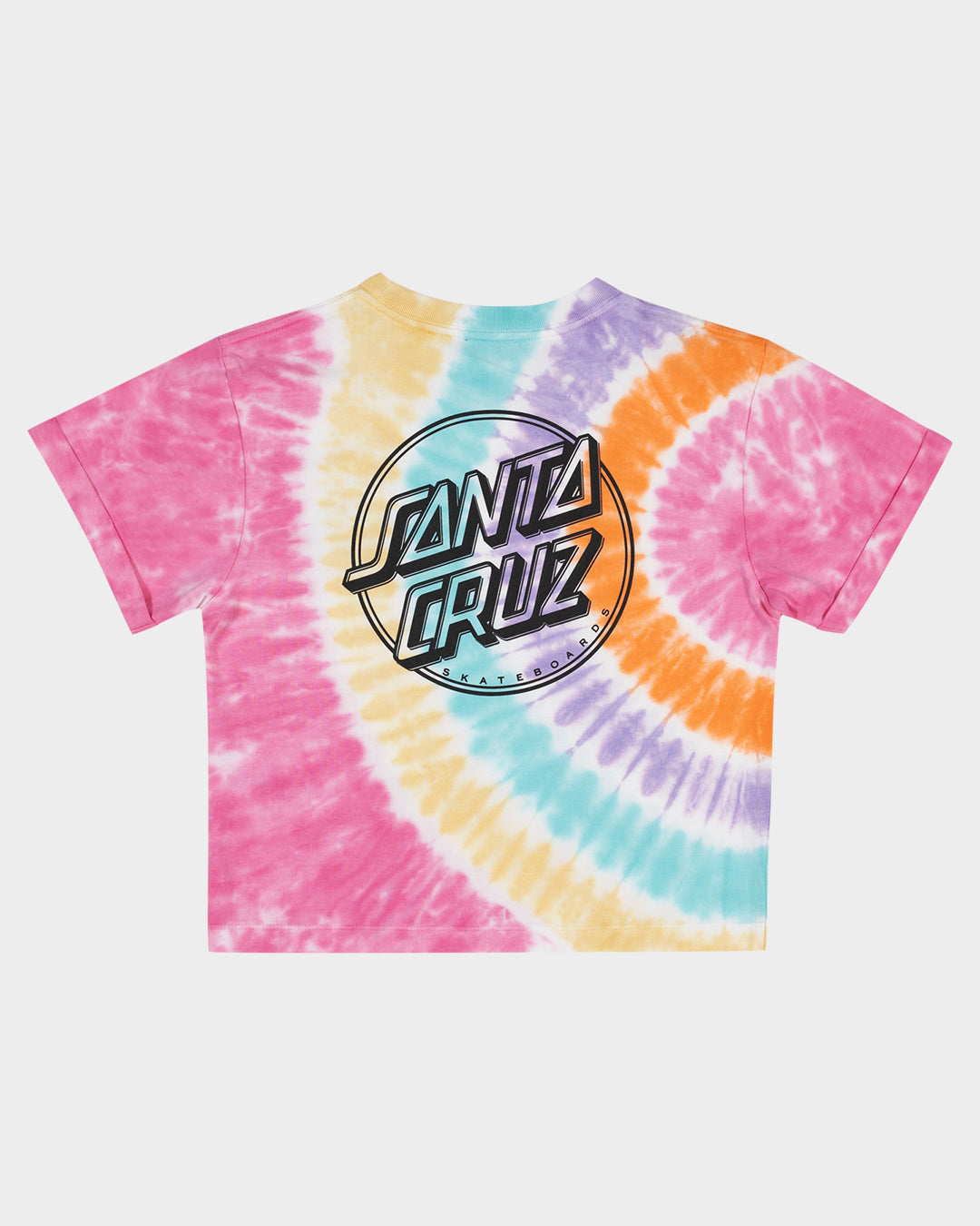 Contra Dot Mono Girls T-shirt Multi Tie Dye