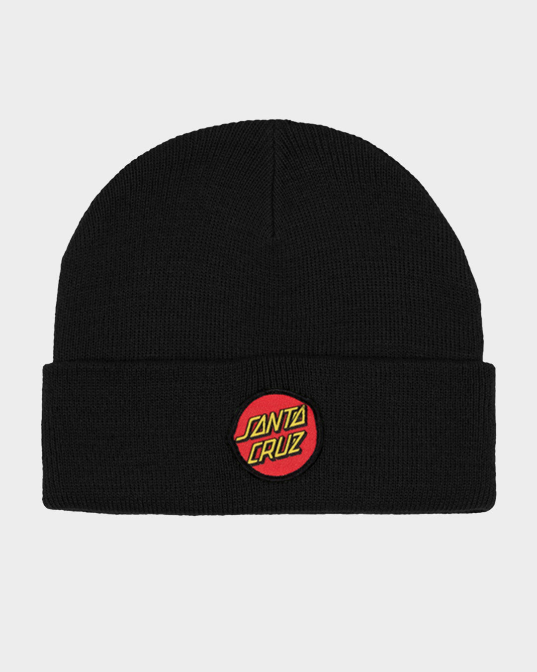 Classic Dot Patch Men's Beanie Black – Santa Cruz Skateboards ANZ