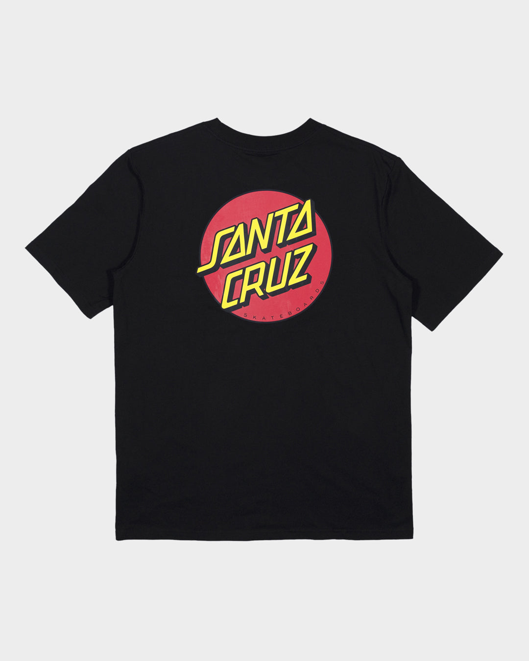 Classic Dot Chest Men's T-Shirt Black