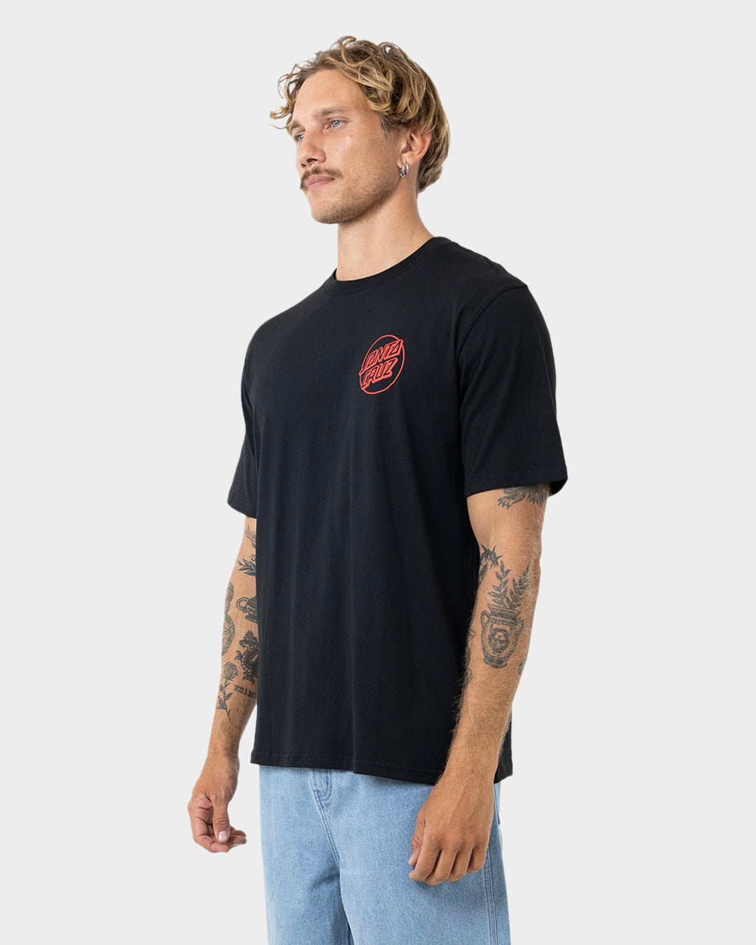 OS Opus Dot Screaming Hand Men's T-shirt Black