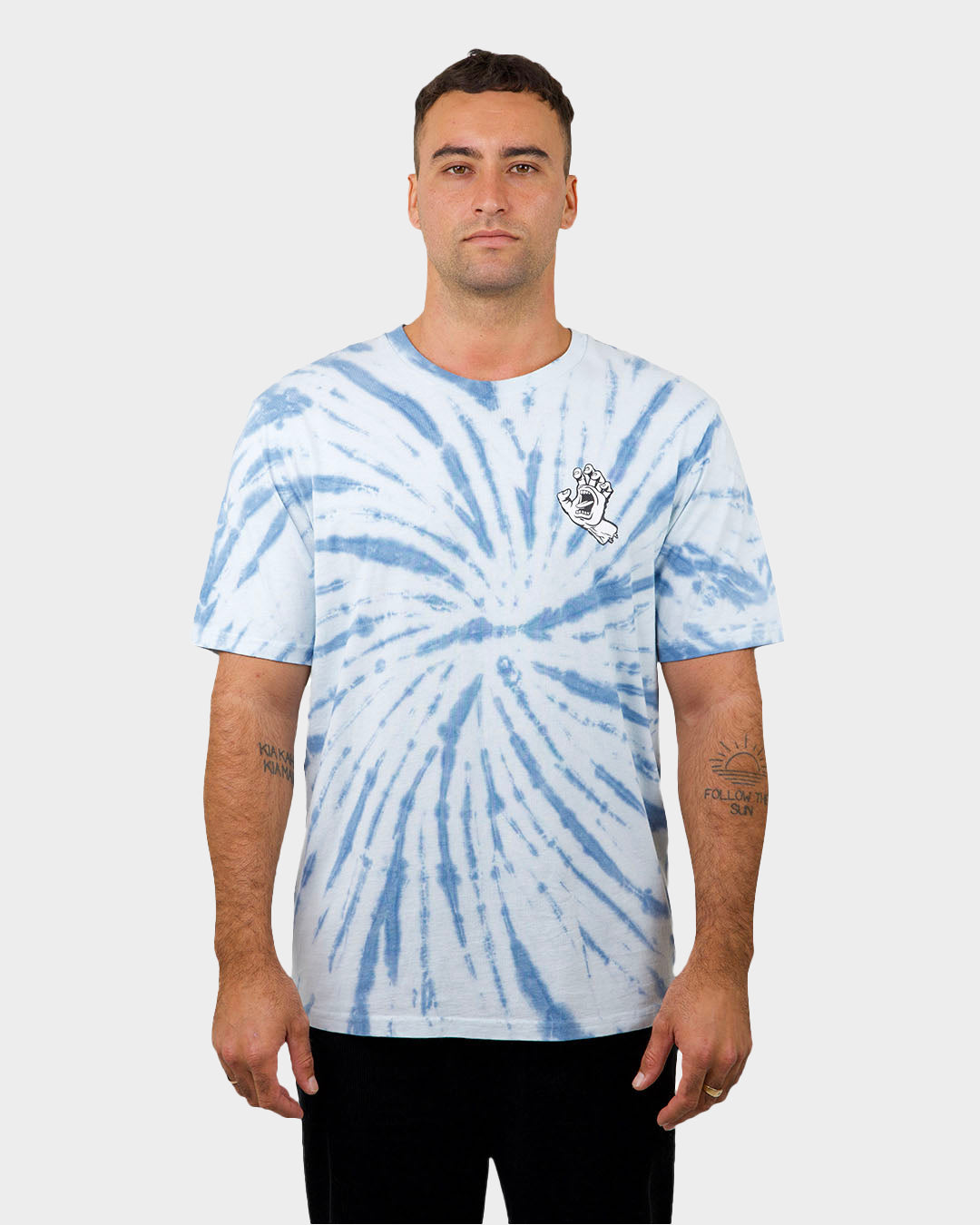 Vintage Blue Tie Dye