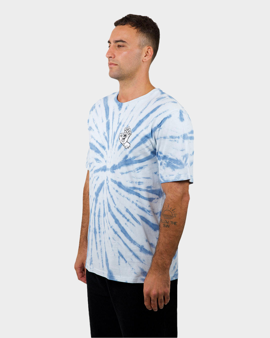 Vintage Blue Tie Dye