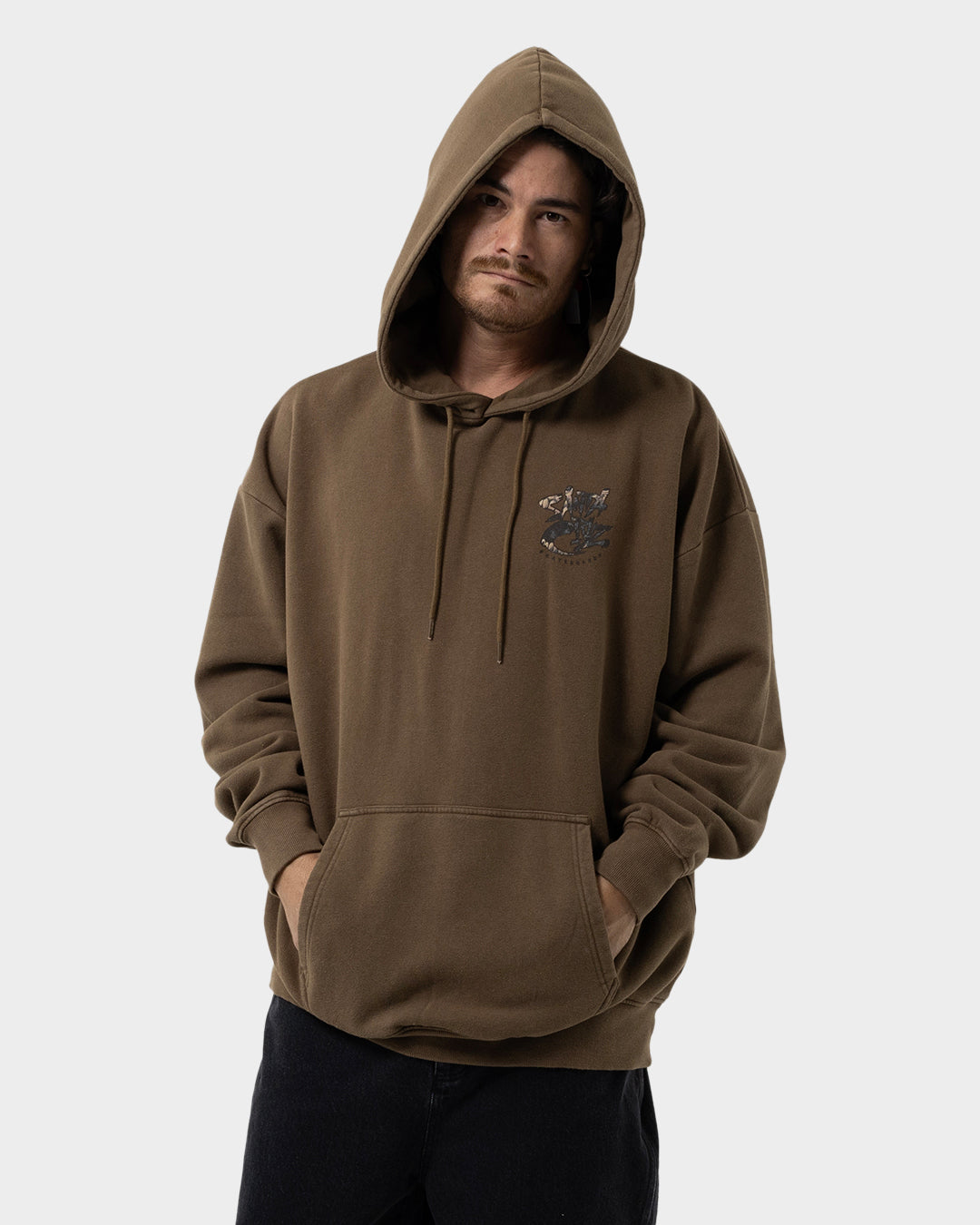 Pace Deathtrap Men's Oversize Hoodie Army
