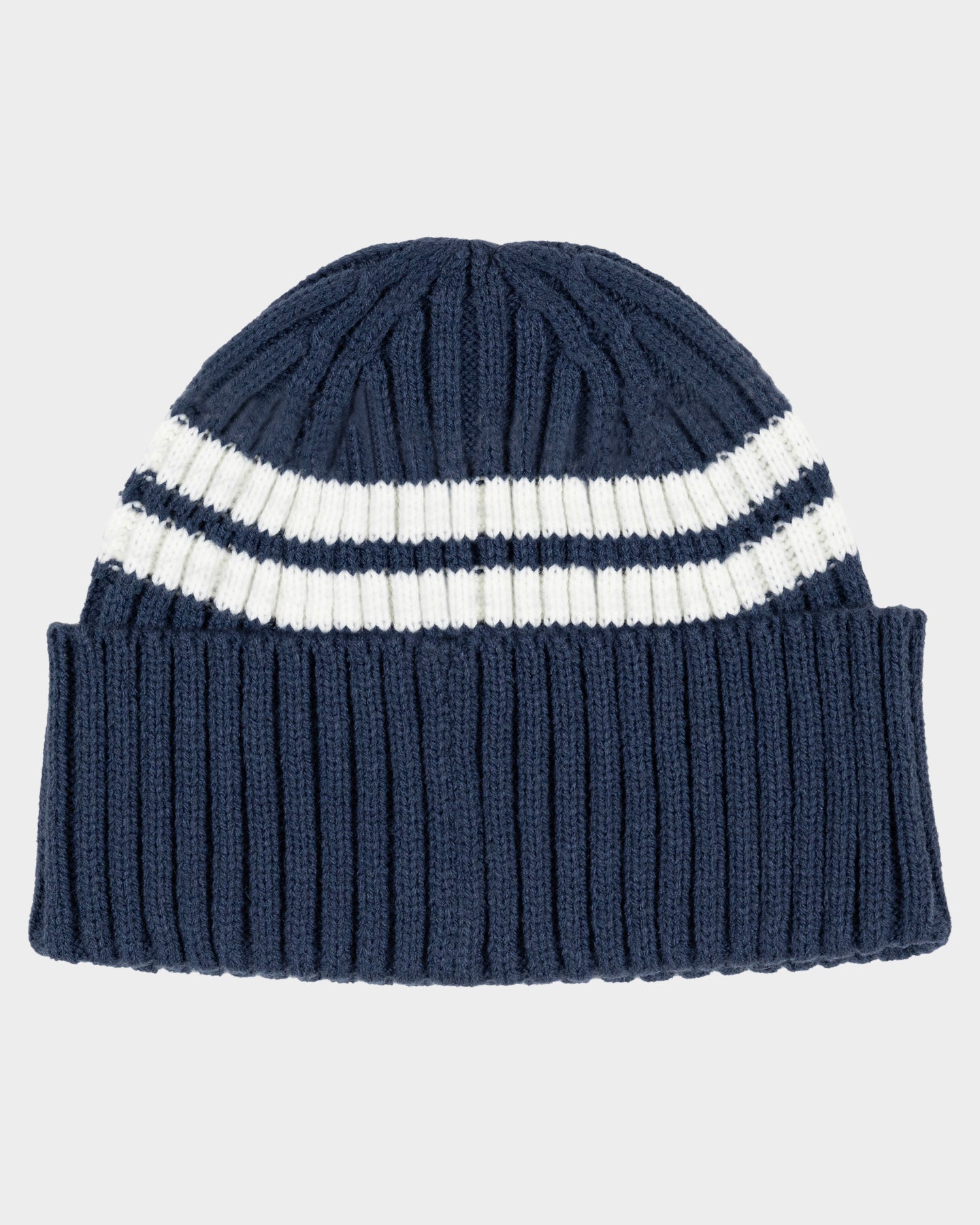 Slam Oval Strip Men's Beanie Dark Blue