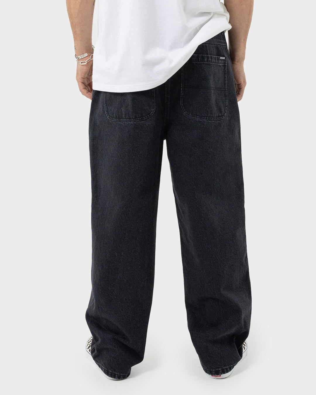 Winkowski Eighth Planet Men's Baggy Denim Pant Washed Black