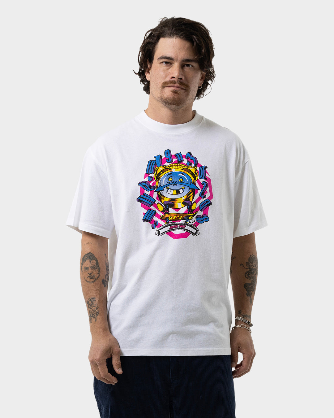 Grabke All Around Men's Box Fit T-Shirt White