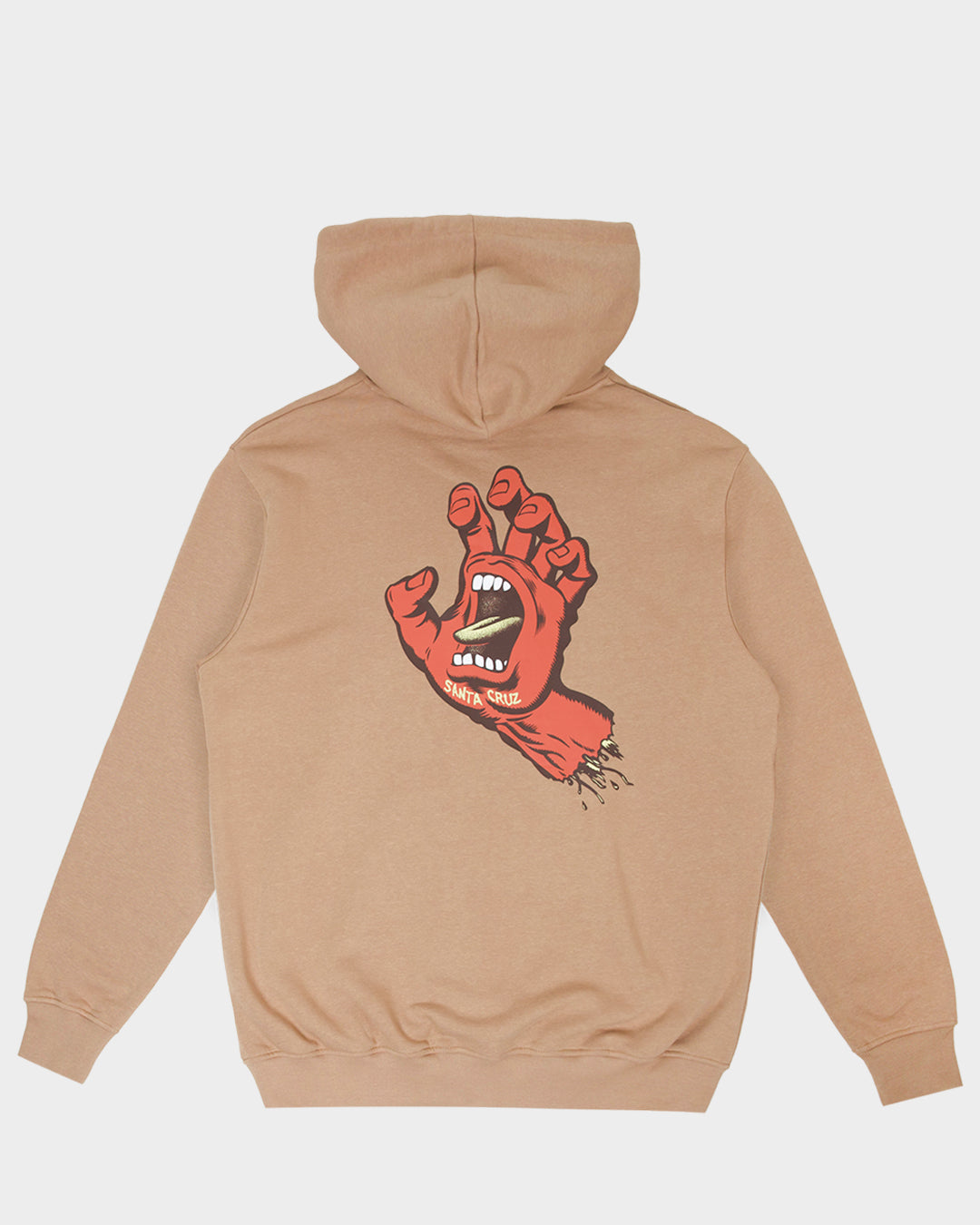 OS Opus Screaming Hand Men's Pullover Hoodie Taupe