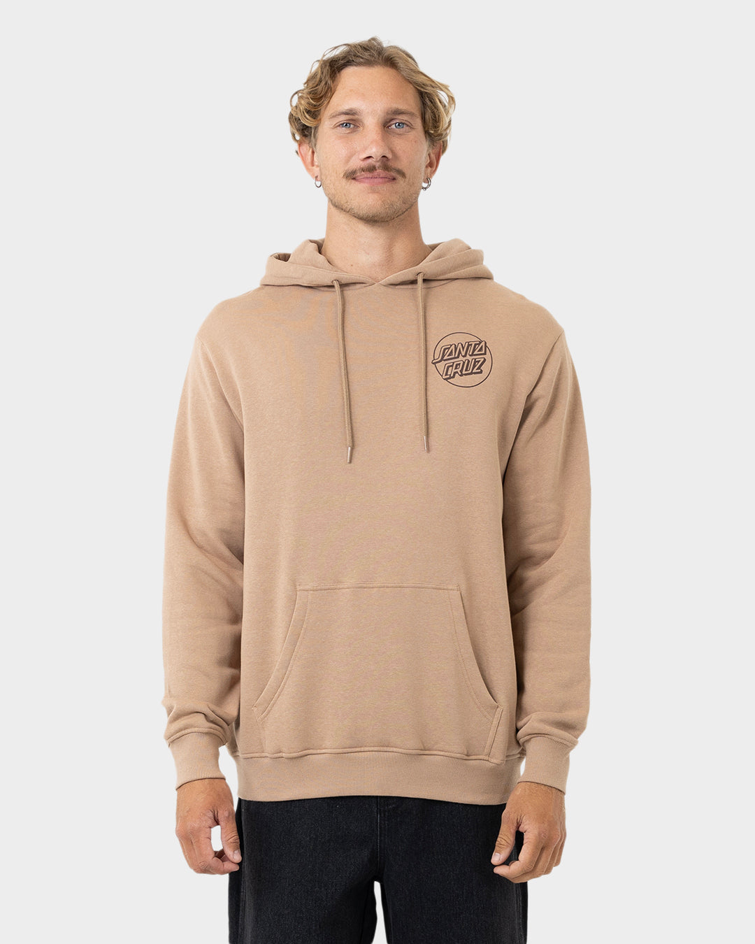 OS Opus Screaming Hand Men's Pullover Hoodie Taupe