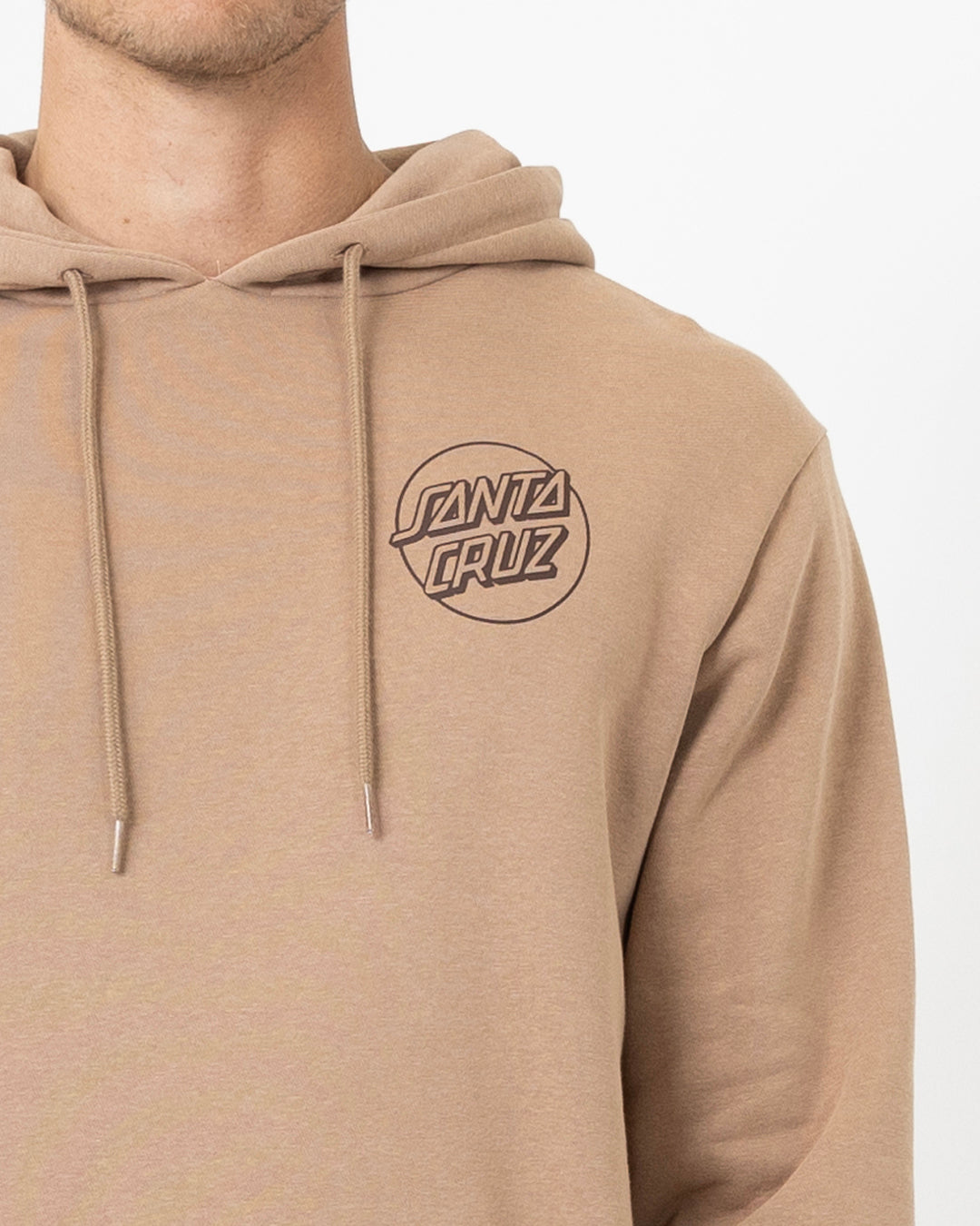 OS Opus Screaming Hand Men's Pullover Hoodie Taupe