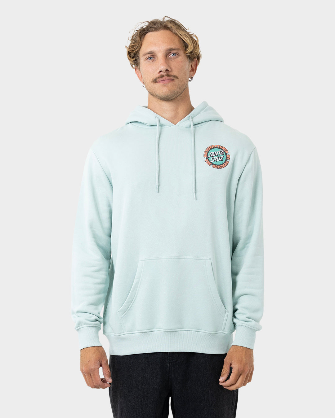 Speed MFG Dot Men's Pullover Hoodie Vintage Blue