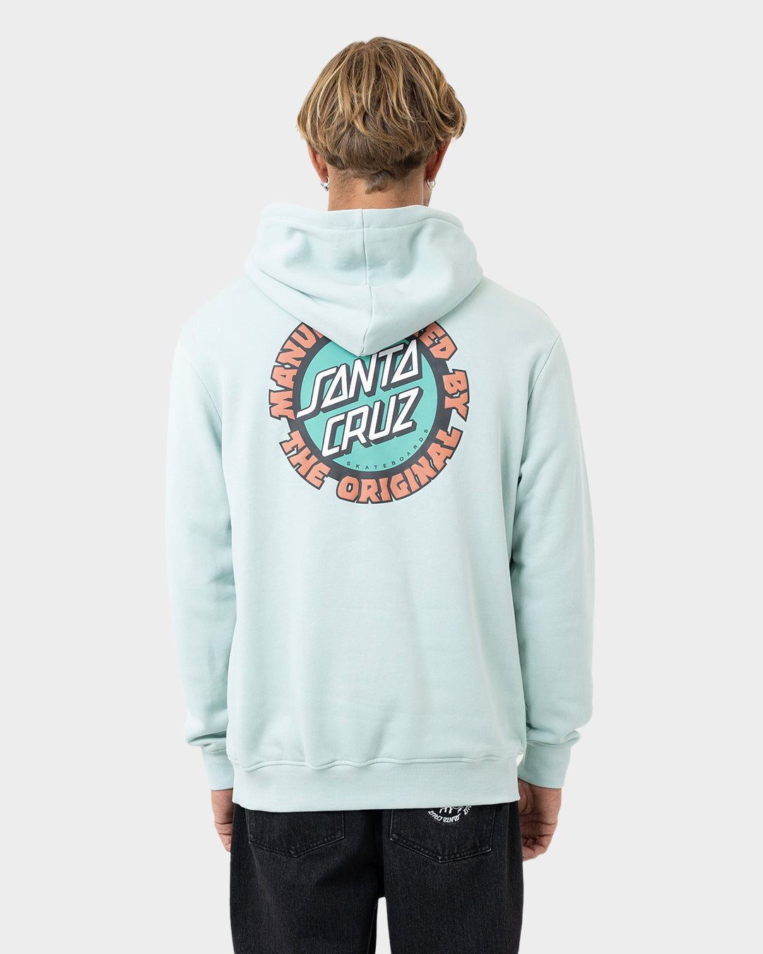 Speed MFG Dot Men's Pullover Hoodie Vintage Blue