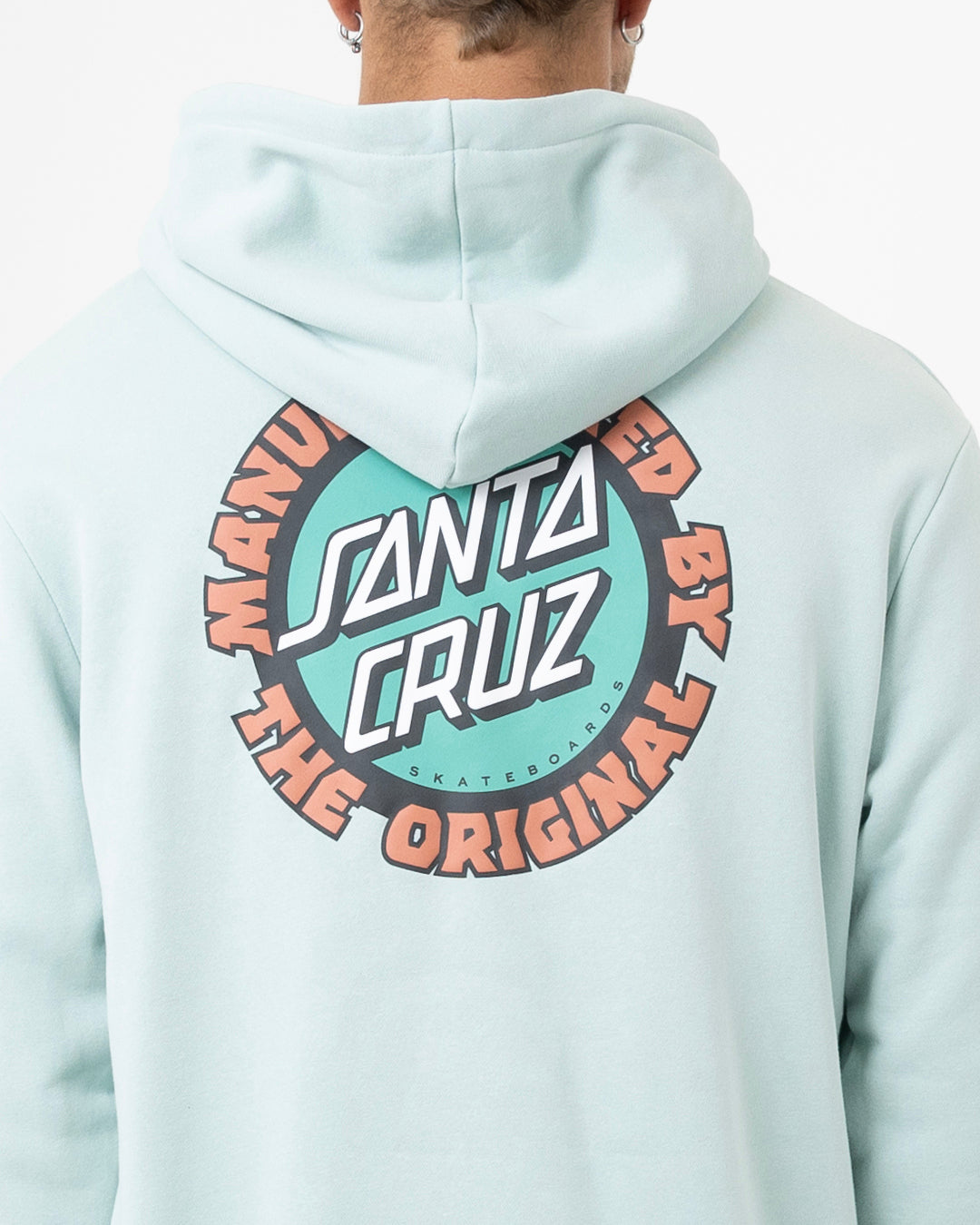 Speed MFG Dot Men's Pullover Hoodie Vintage Blue