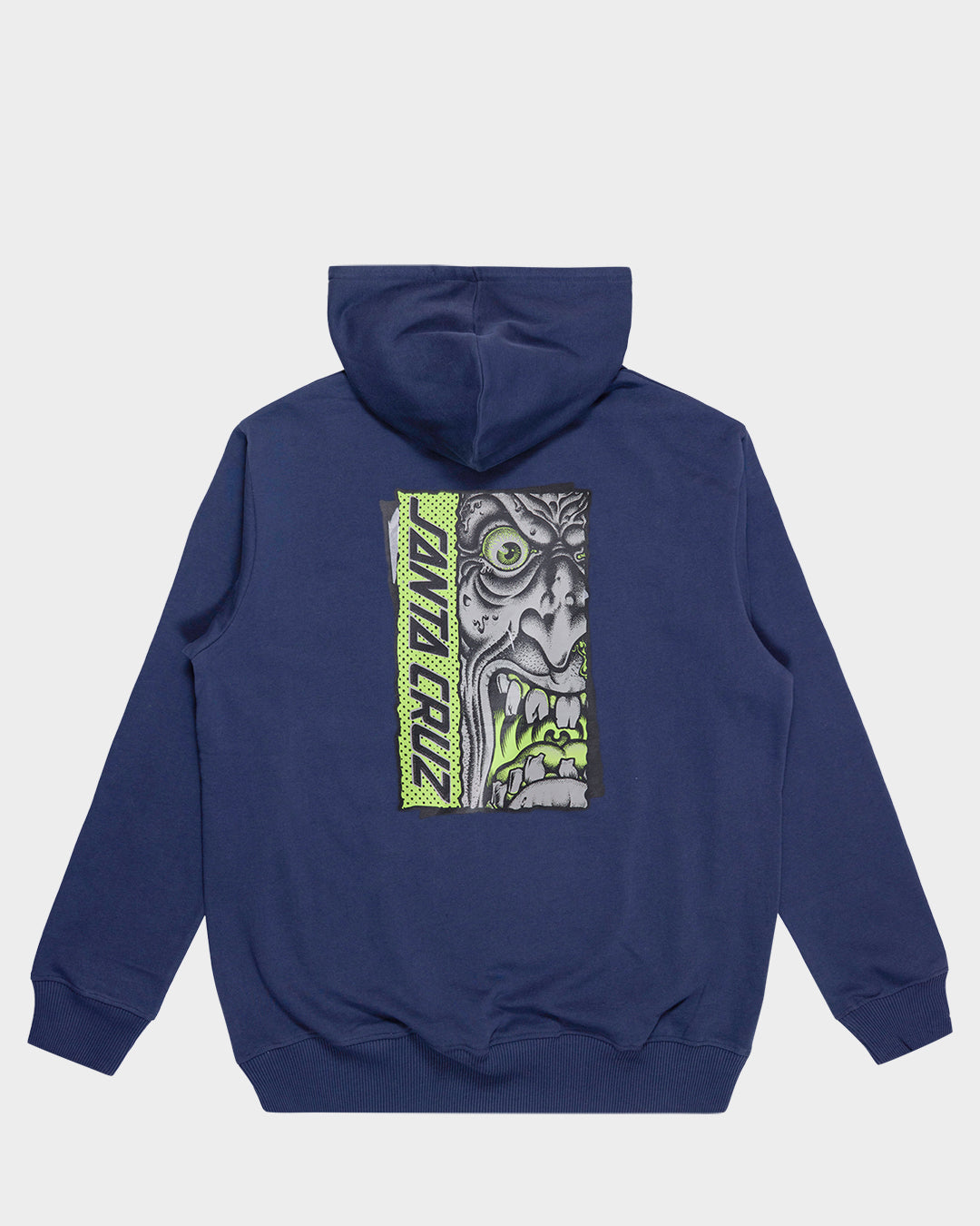 Roskopp Rigid Face Strip Men's Pullover Hoodie Navy