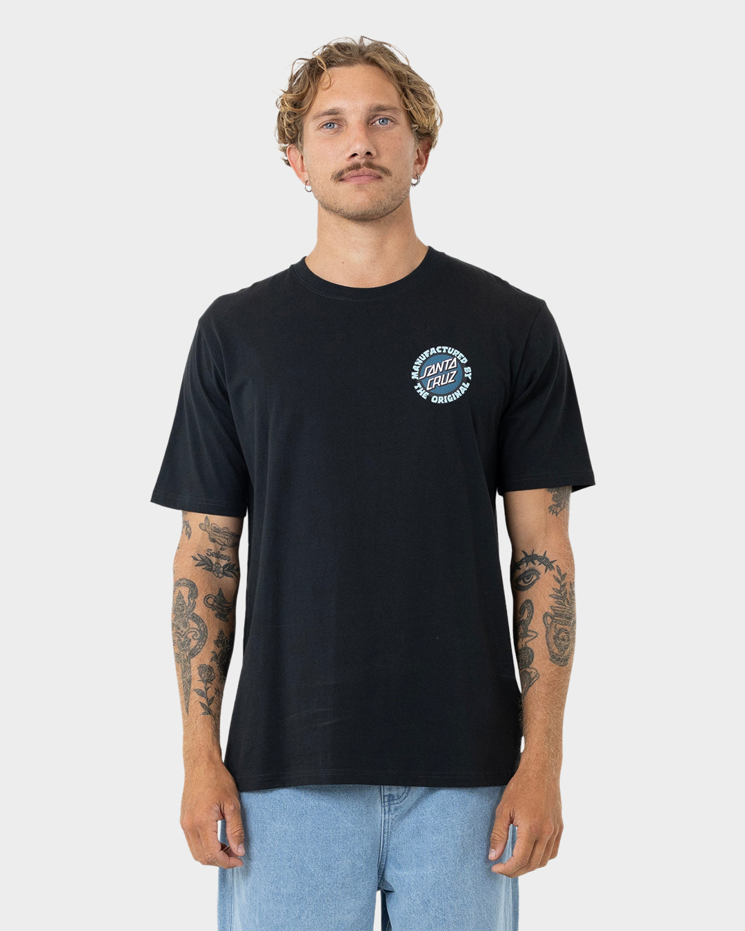 Speed MFG Dot Men's T-Shirt Off Black