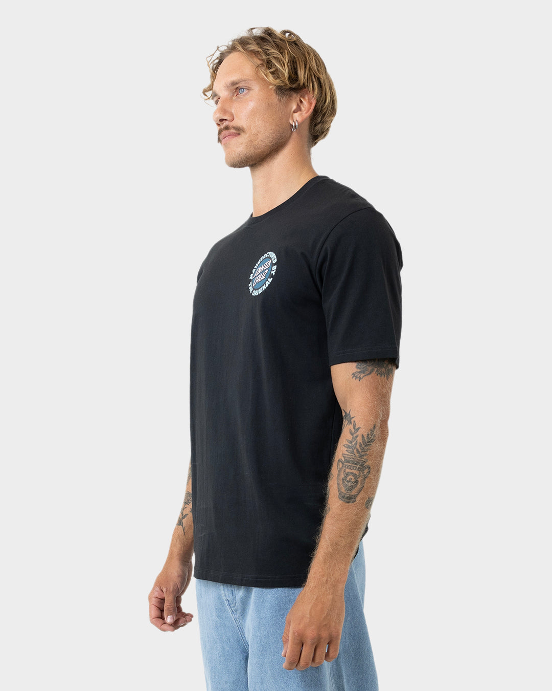 Speed MFG Dot Men's T-Shirt Off Black