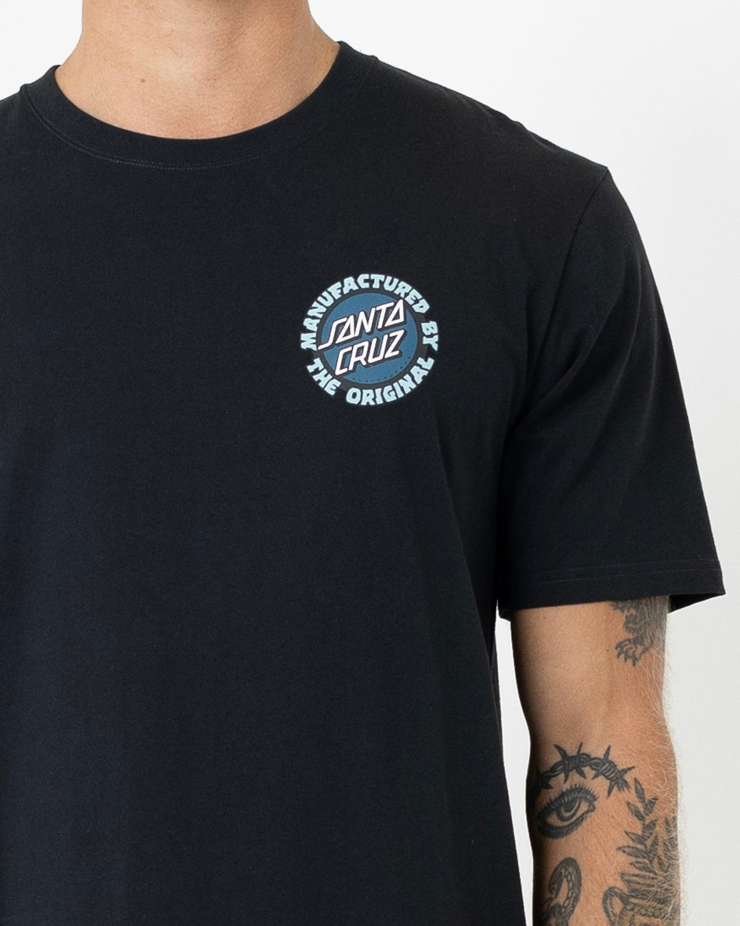 Speed MFG Dot Men's T-Shirt Off Black
