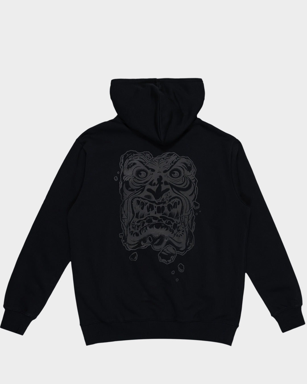 OS Roskopp Destruct Face Men's Pullover Hoodie Off Black