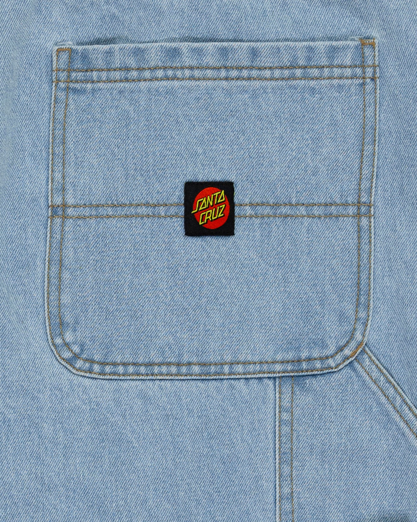 Classic Dot Men's Carpenter Jean Shorts Light Indigo