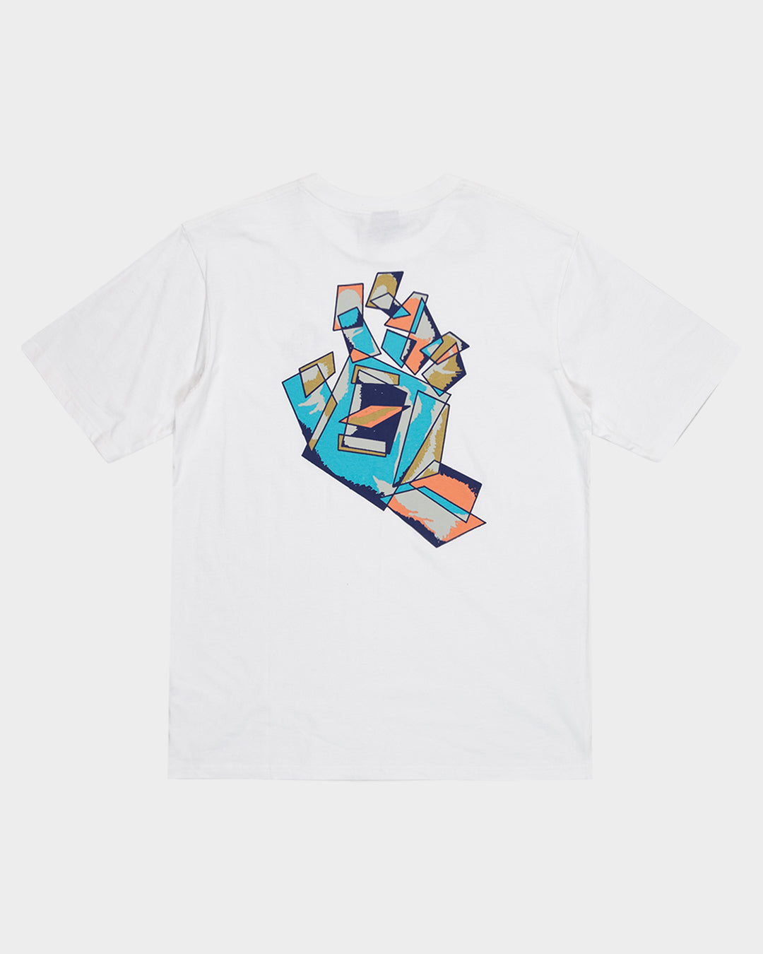 Screaming Scratched Hand Men's T-shirt White