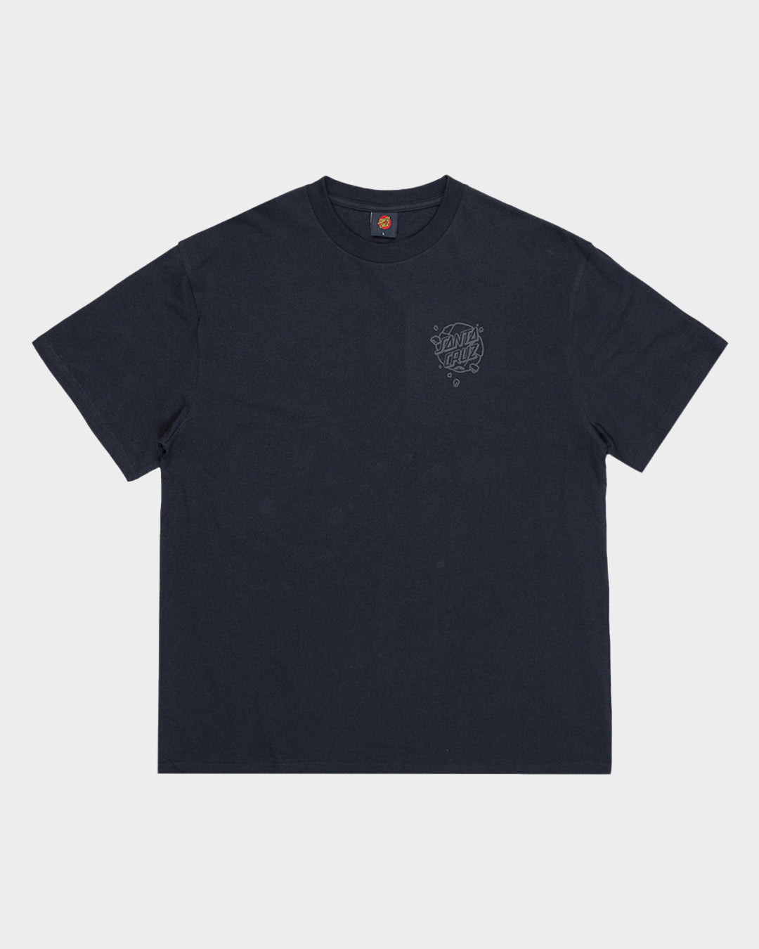 OS Roskopp Destruct Face Men's Box Fit T-shirt Off Black