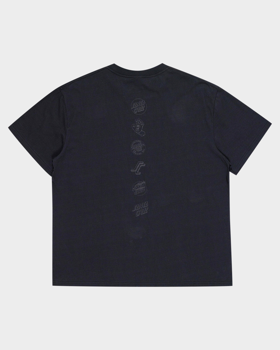 Multi Logo Descent Men's Box Fit T-shirt Off Black