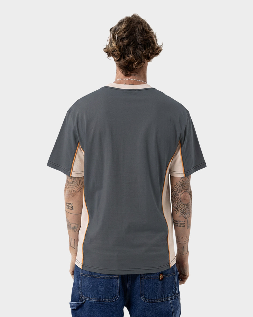 Oval 73 Dot Badge Men's T-Shirt
