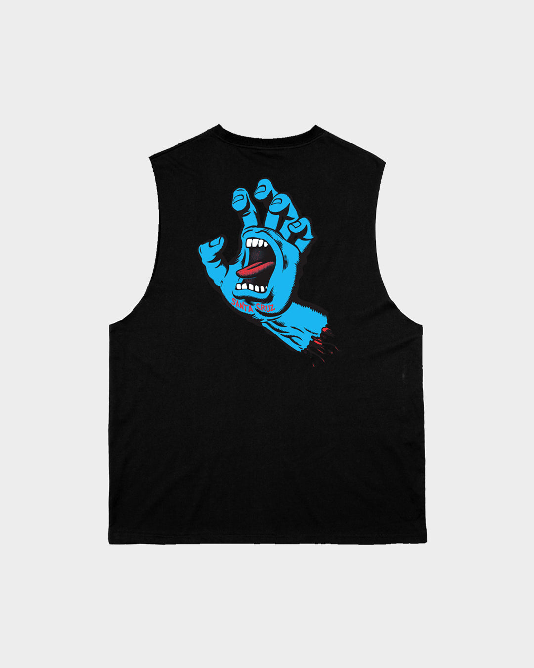 OS Opus Dot Screaming Hand Men's Muscle T-Shirt Black