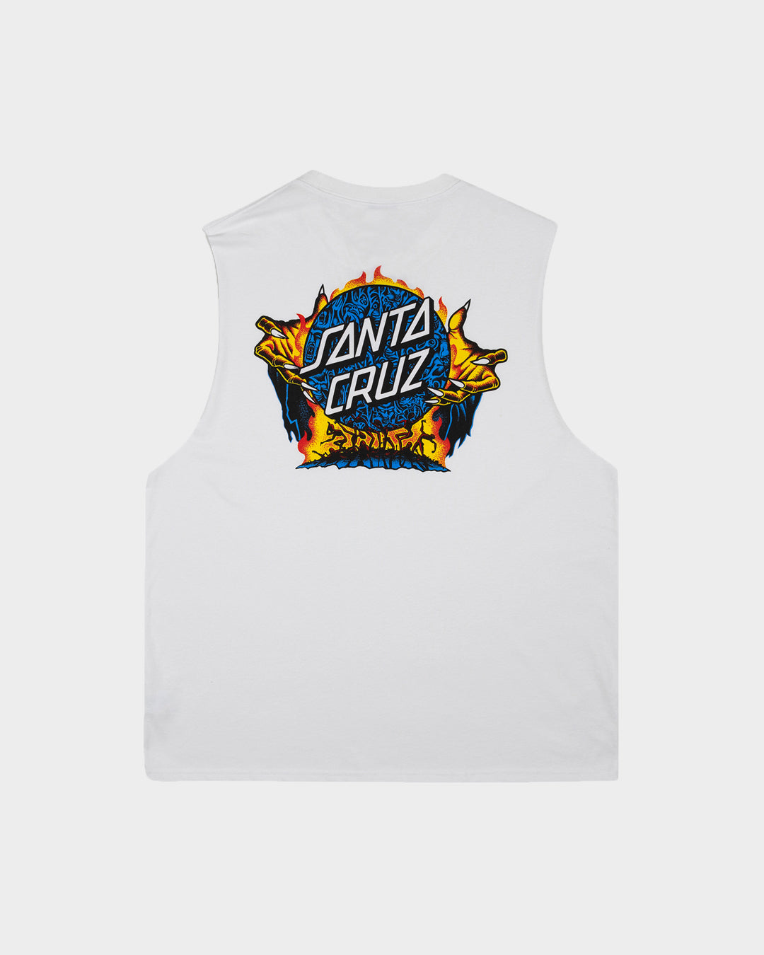 Knox Firepit Men's Muscle T-shirt White