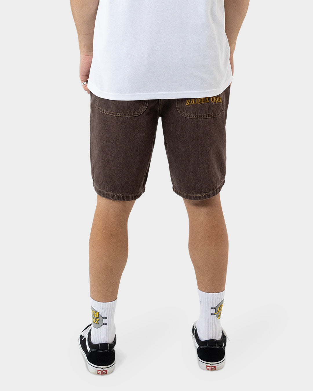 Dead Diners Arch Men's Jean Short Brown