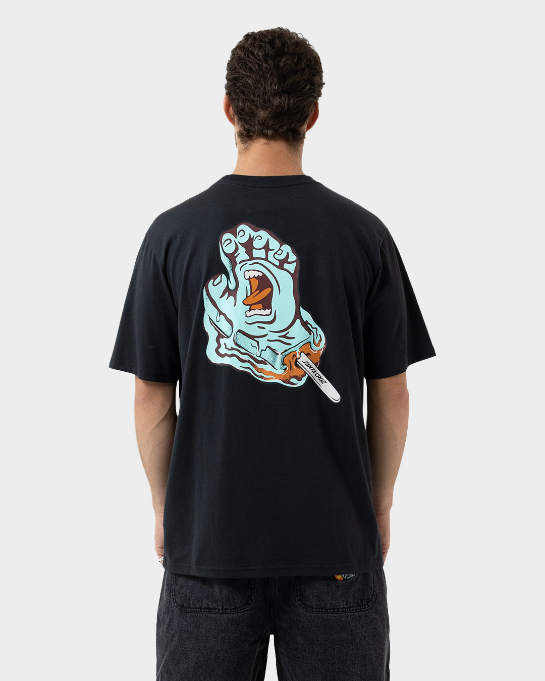 Popsicle Hand Men's T-shirt Off Black