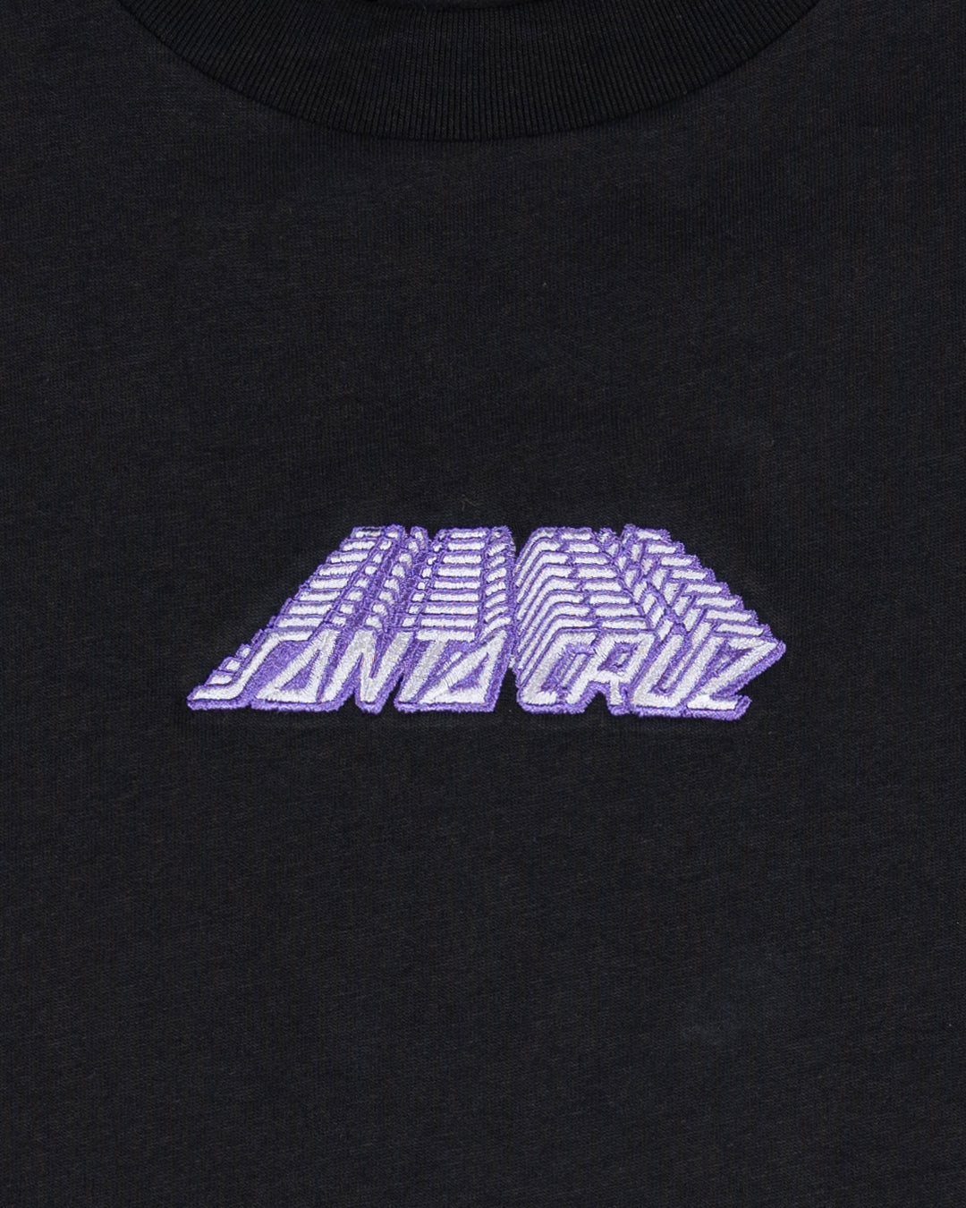 Classic Strip Repeat Men's T-shirt Off Black