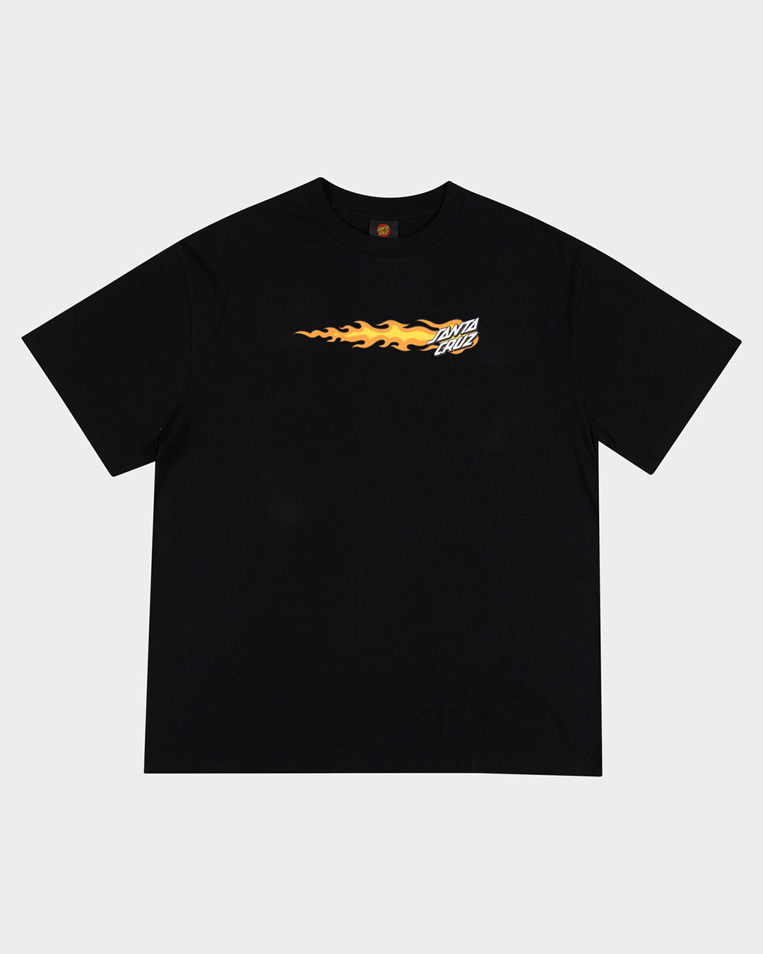 Flaming Dice Dot Flash Men's T-shirt Black