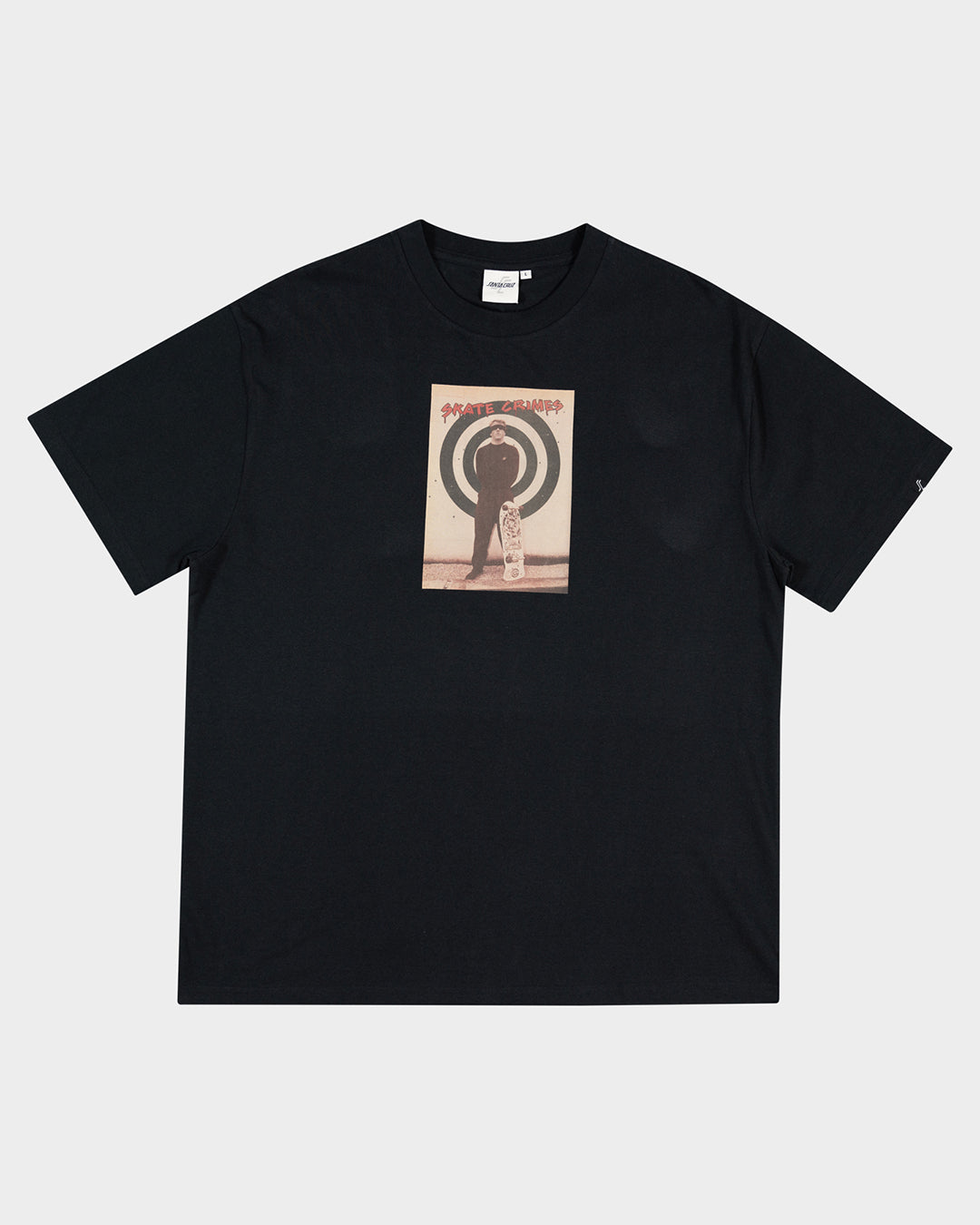 Roskopp Crimes Ad Men's T-shirt Off Black