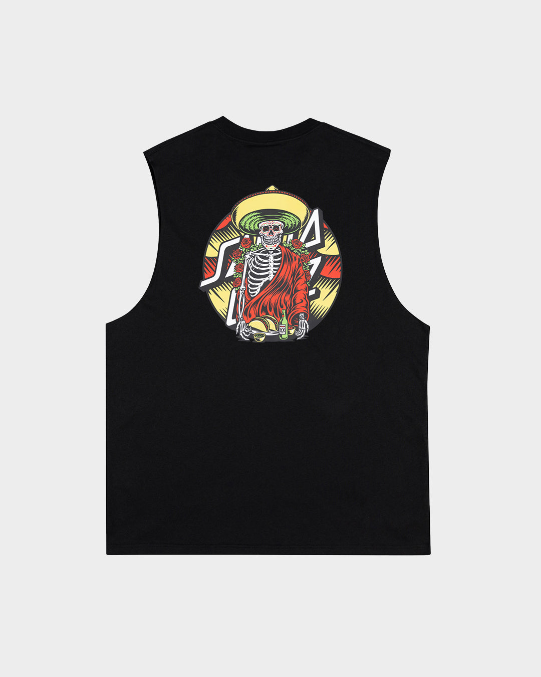 Guzman Dining Dot Men's Muscle T-shirt Black