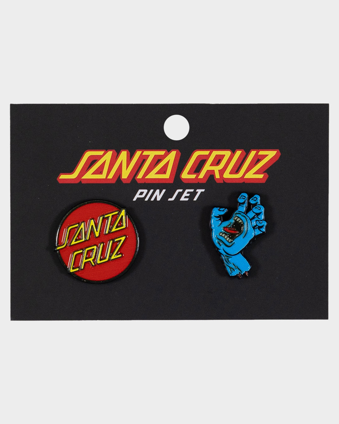 Classic Screaming Hand Pin Set Multi