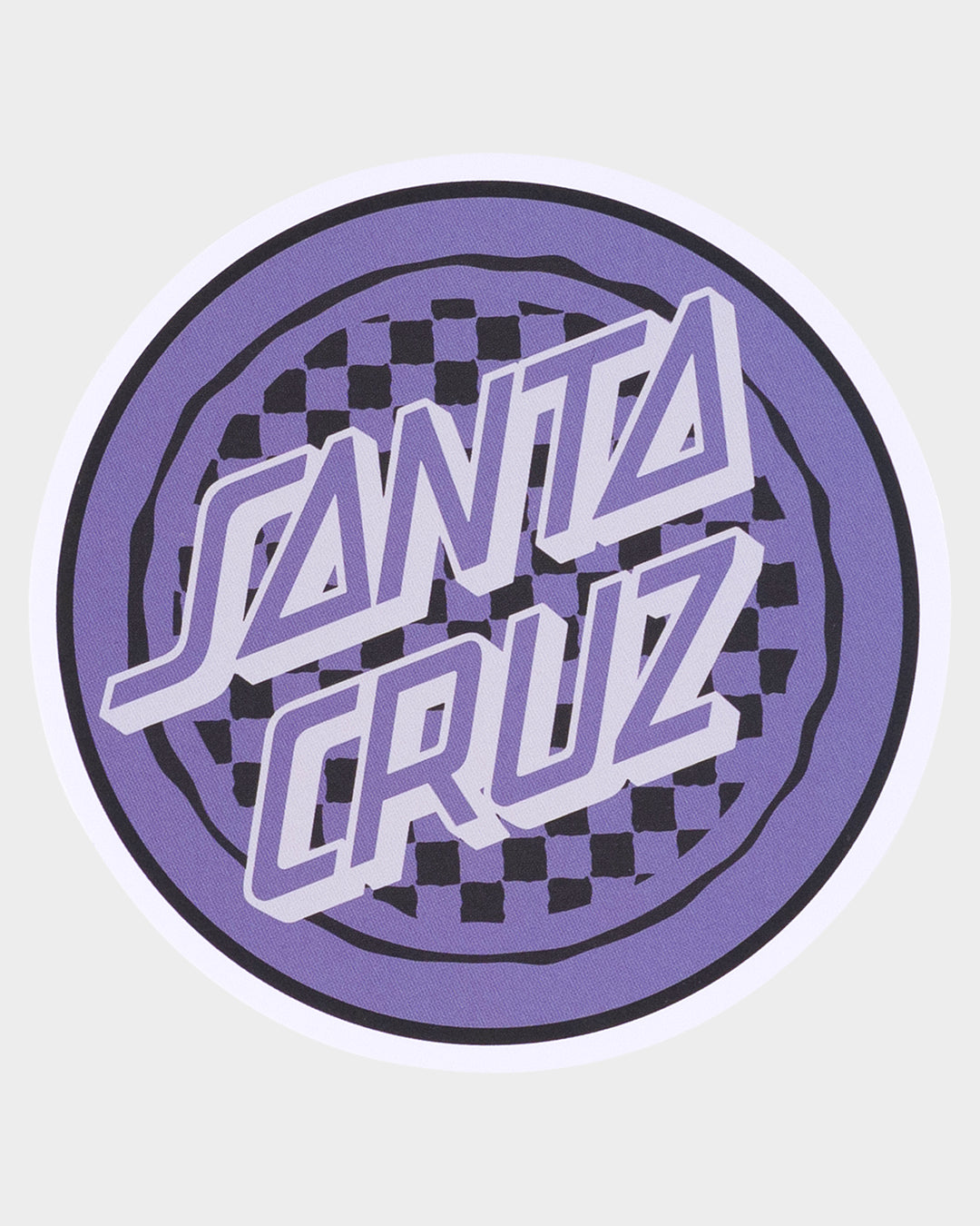 Breaker Check Opus Dot Decal Sticker Lavender