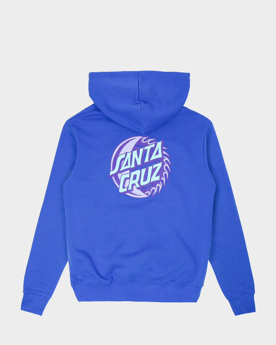 Eclipse Dot Womens Pullover Hoodie Cobalt